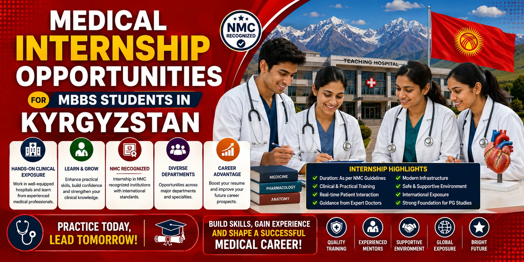 Medical Internship Programs for MBBS Students in Kyrgyzstan